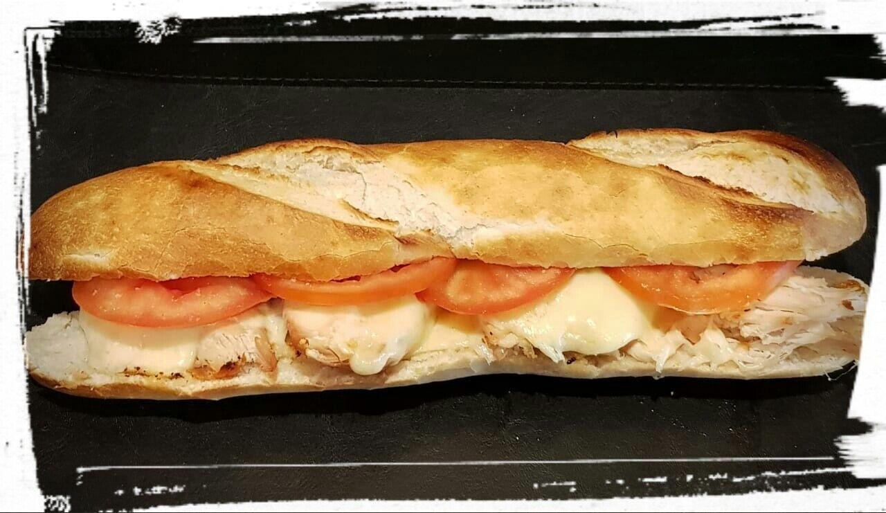 de Pollo tomate muzza