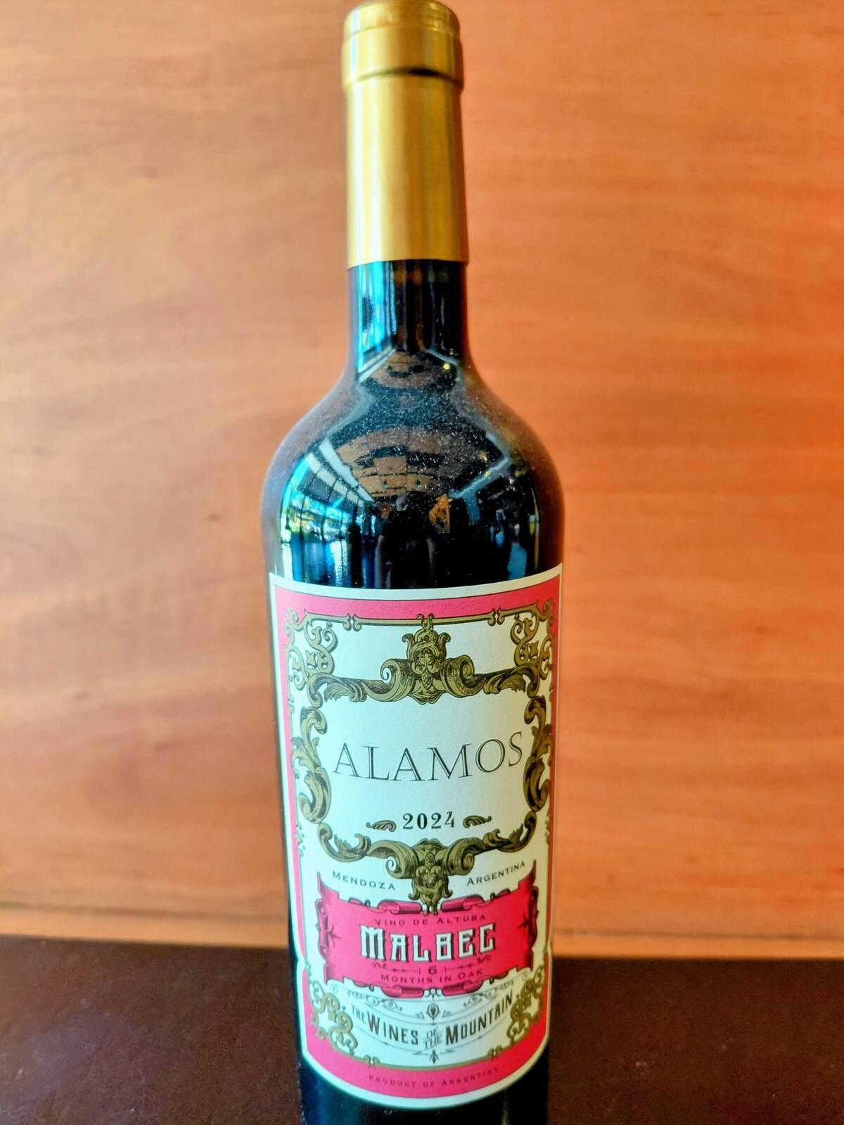 Vino tinto Alamos